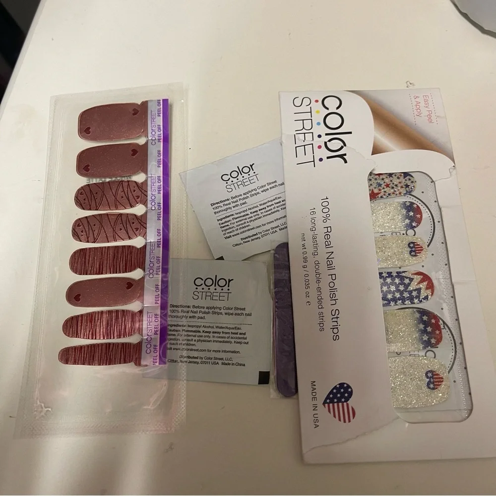 Colorstreet retired nail polish strips‎
